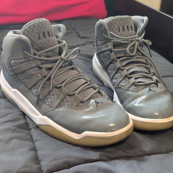 Jordan Other - Jordan High Top Wolf Gray Size 12 Men's Sneakers Shoes